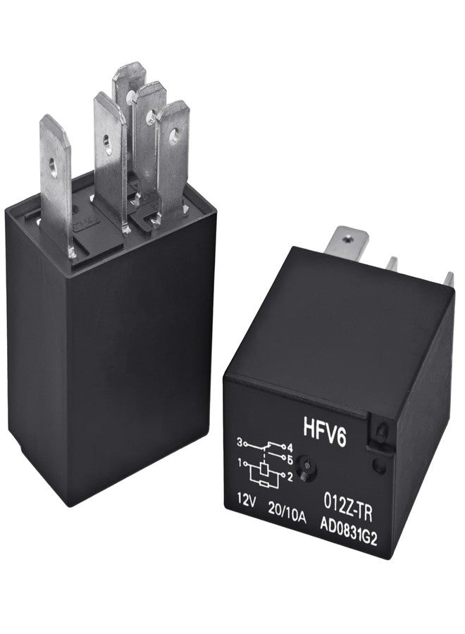 Casalytics HFV6-012Z-TR Power Relay 12VDC 20A 5-Pin (Pack of 2) - Replace for ACM13221, G8HN-1A2T, NVFMCZ25 - Image 3